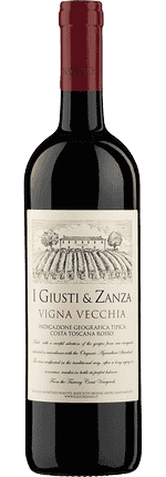 2020 Vigna Vecchia Rosso Costa Toscana IGT I Giusti e Zanza (Bio)