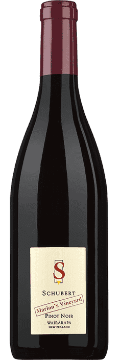 2018 Pinot Noir Marion's Vineyard Wairarapa Schubert Wines (Bio)