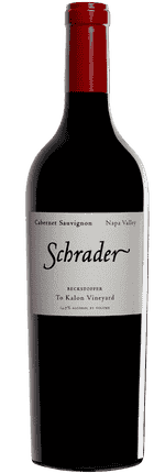2018 Cabernet Sauvignon To Kalon Vineyard Beckstoffer Napa Valley Schrader Cellars