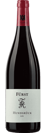 2024 Spätburgunder GG trocken VDP.Grosse Lage Hundsrück GG Weingut Rudolf Fürst