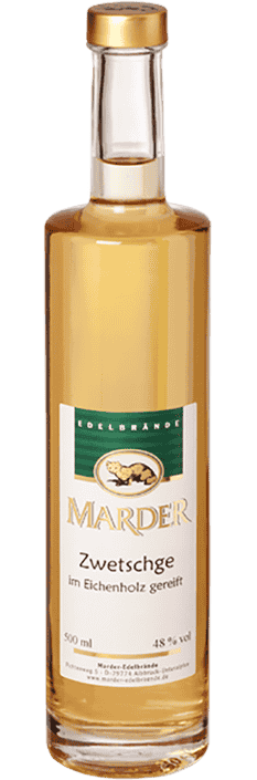 Zwetschgenbrand Eichenfass Edmund Marder