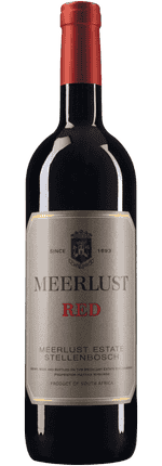 2021 Red Stellenbosch WO Meerlust Estate