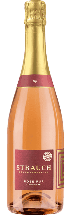 Rosé Pur Entalkoholisiert Sektmanufaktur Strauch (Bio)