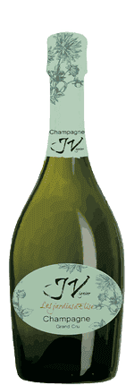 Champagne Les Jardins d'Elise QVFMR - Cuvée Ephémère Extra Brut Grand Cru J. Vignier