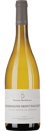 2023 Chassagne-Montrachet Abbaye de Morgeot 1er Cru AOC Blanc Domaine Berthelemot (Bio)