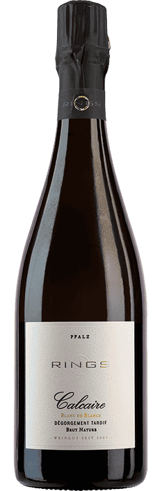 2017 Sekt Calcaire Blanc de Blancs Brut Nature Dégorgement tardif Weingut Rings (Bio)