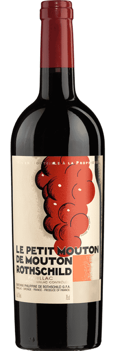 2022 Le Petit Mouton de Mouton Rothschild Pauillac AOC Second vin du Ch. Mouton Rothschild