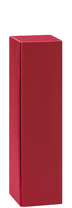 Karton Welle Lino Bordeaux-rot 1er mit Leinenoptik WK3181