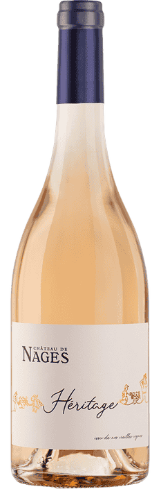 2024 Château de Nages Rosé Héritage Costières de Nîmes AOP (Bio)