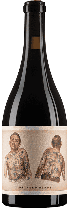 2023 Painted Scars Côtes Catalanes IGP Dept 66