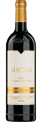 2020 Macán Rioja DOCa Bodegas Benjamin de Rothschild & Vega Sicilia