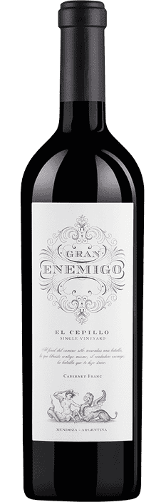 2020 Cabernet Franc Gran Enemigo El Cepillo Single Vineyard - Mendoza Adrianna Catena & Alejandro Vigil Puerto Ancona