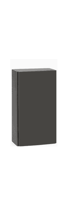 Karton Welle Lino schwarz 2er mit Leinenoptik WK32383