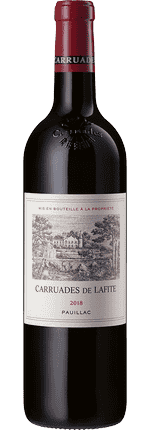 2022 Carruades de Lafite Pauillac AOC Second vin du Château Lafite Rothschild
