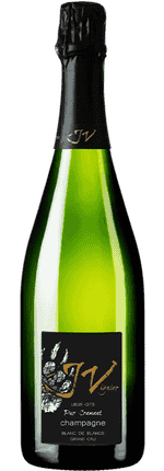 Champagne Pur Cramant Blanc de Blancs Extra Brut Grand Cru J. Vignier