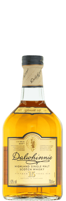 Whisky Dalwhinnie 15 Years Single Highlands Malt Classic Malts Selection