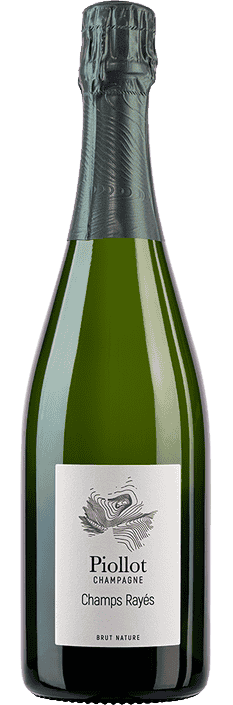 Champagne Brut Nature Champs Rayés Piollot