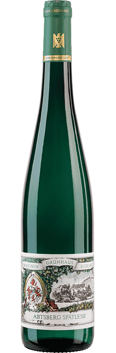 2025 Riesling Spätlese lieblich Abtsberg Maximin Grünhaus Weingut der Familie von Schubert