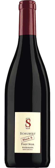 2017 Pinot Noir Block B Wairarapa Schubert Wines (Bio)