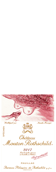2017 Château Mouton Rothschild 1er Cru Classé Pauillac AOC