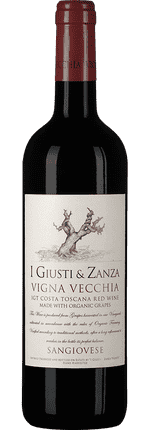 2022 Vigna Vecchia Rosso Costa Toscana IGT I Giusti e Zanza (Bio)