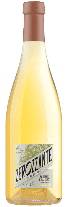 Zerozzante Cuvée N°1 Weisse Trauben Entalkoholisiert / désalcoolisé Sekthaus Raumland