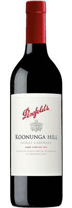 2023 Shiraz Cabernet Sauvignon Koonunga Hill South Austrialia Penfolds