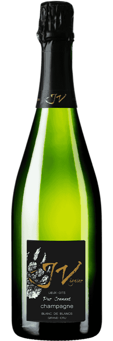 Champagne Pur Cramant Blanc de Blancs Extra Brut Grand Cru J. Vignier