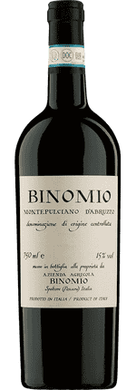 2020 Montepulciano d'Abruzzo DOC Azienda Agricola Binomio