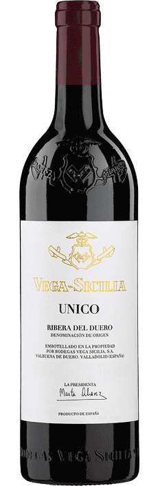 2012 Vega Sicilia Unico Ribera del Duero DO Bodegas Vega Sicilia