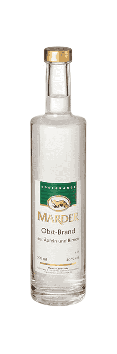 Obstler aus Äpfel und Birnen Edmund Marder