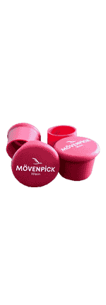 Silikon Zapfen Bouchon Silicone Logo Mövenpick Wein