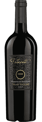 2019 Palmenti Vigne Vecchie Primitivo di Manduria DOP Cantine San Marzano