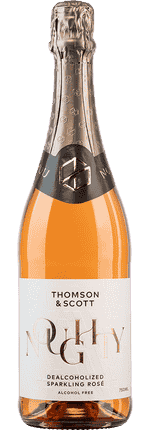 Sparkling Rosé Noughty Entalkoholisiert / désalcoolisé Thomson & Scott (Bio)