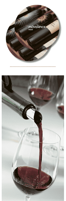Dropstop Mövenpick Weinausgisshilfe Verseur anti-goutte Set 2 Stücke / Pièces