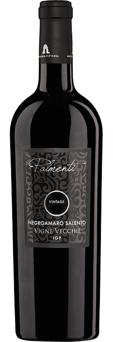 2021 Palmenti Vigne Vecchie Negroamaro Salento IGP Cantine San Marzano