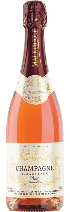 Champagne Rosé Brut Sélection Mövenpick Frédéric Malétrez