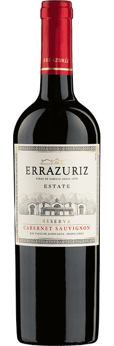 2022 Cabernet Sauvignon Estate Reserva Valle del Maipo-Valle de Aconcagua Viña Errázuriz