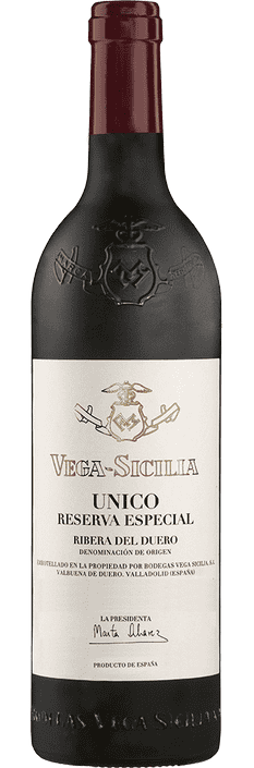 Vega Sicilia Unico Venta 2024 Reserva Especial - 2010/2011/2012 Ribera del Duero DO Bodegas Vega Sicilia