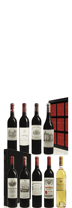 2022 Bordeaux Collection Duclot Haut-Brion,Lafite Rothschild, Ausone, Margaux,Mouton Rothschild,Cheval Blanc, Mission Haut-Brion,Pétrus,Yquem