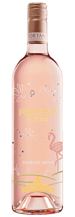 2024 Merlot Rosé Serigrafiert Pays d'Oc IGP Fortrant de France