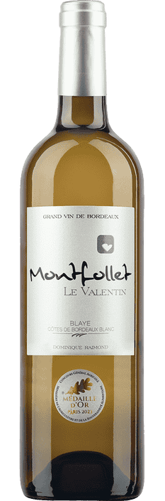 2023 Montfollet Le Valentin Blanc Blaye Côtes de Bordeaux AOC Dominique Raimond