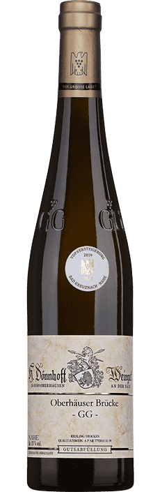 2019 Riesling trocken VDP.Grosses Gewächs Oberhäuser Brücke Versteigerungswein Weingut Dönnhoff