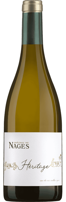 2023 Château de Nages Blanc Héritage Costières de Nîmes AOP (Bio)