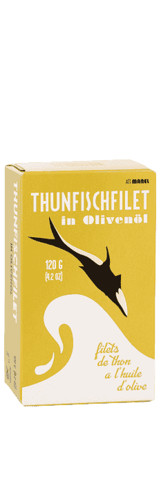 Thunfischfilet in Olivenöl 120 g ATI Manel