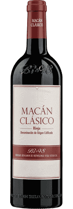 2020 Macán Clásico Rioja DOCa Bodegas Benjamin de Rothschild & Vega Sicilia