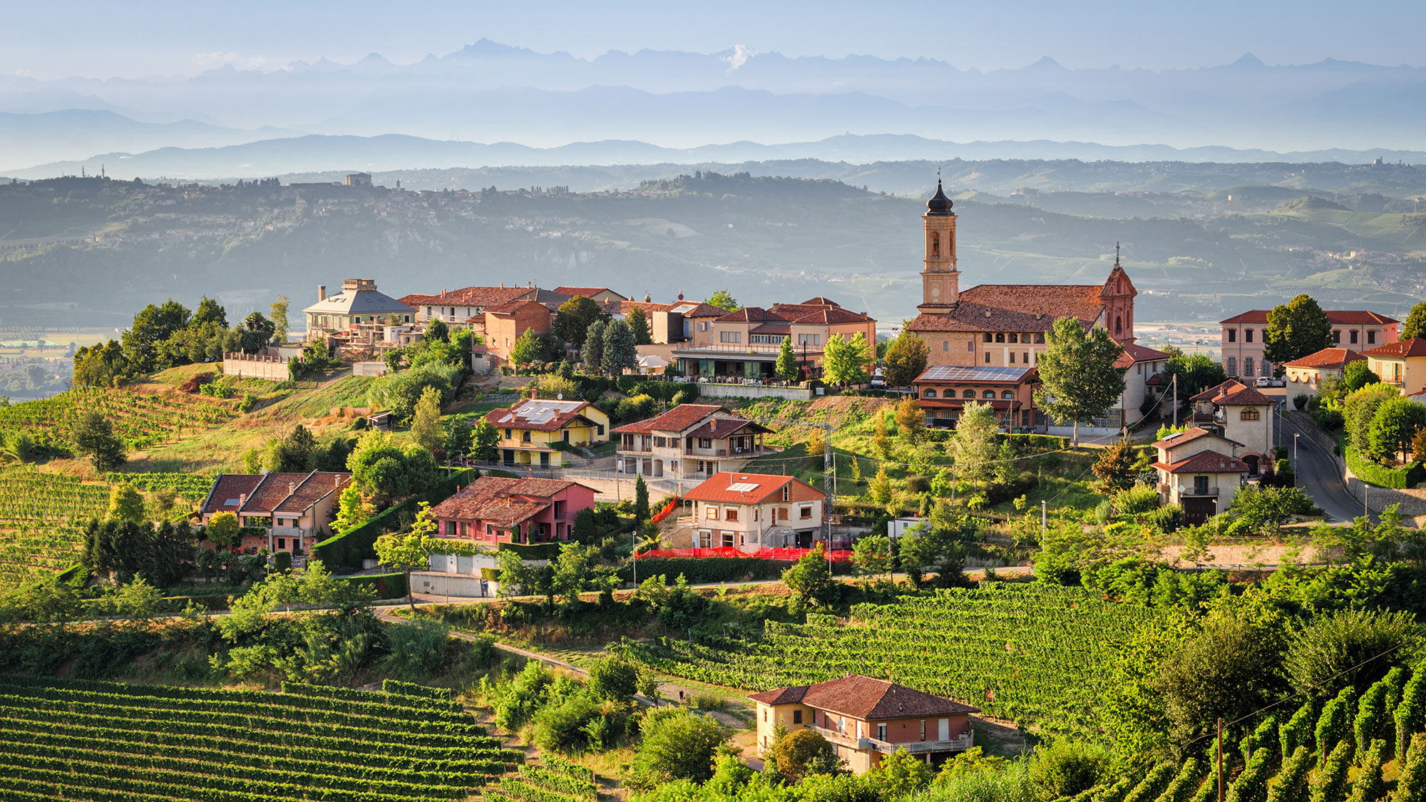 Das Piemont in ganzer Pracht