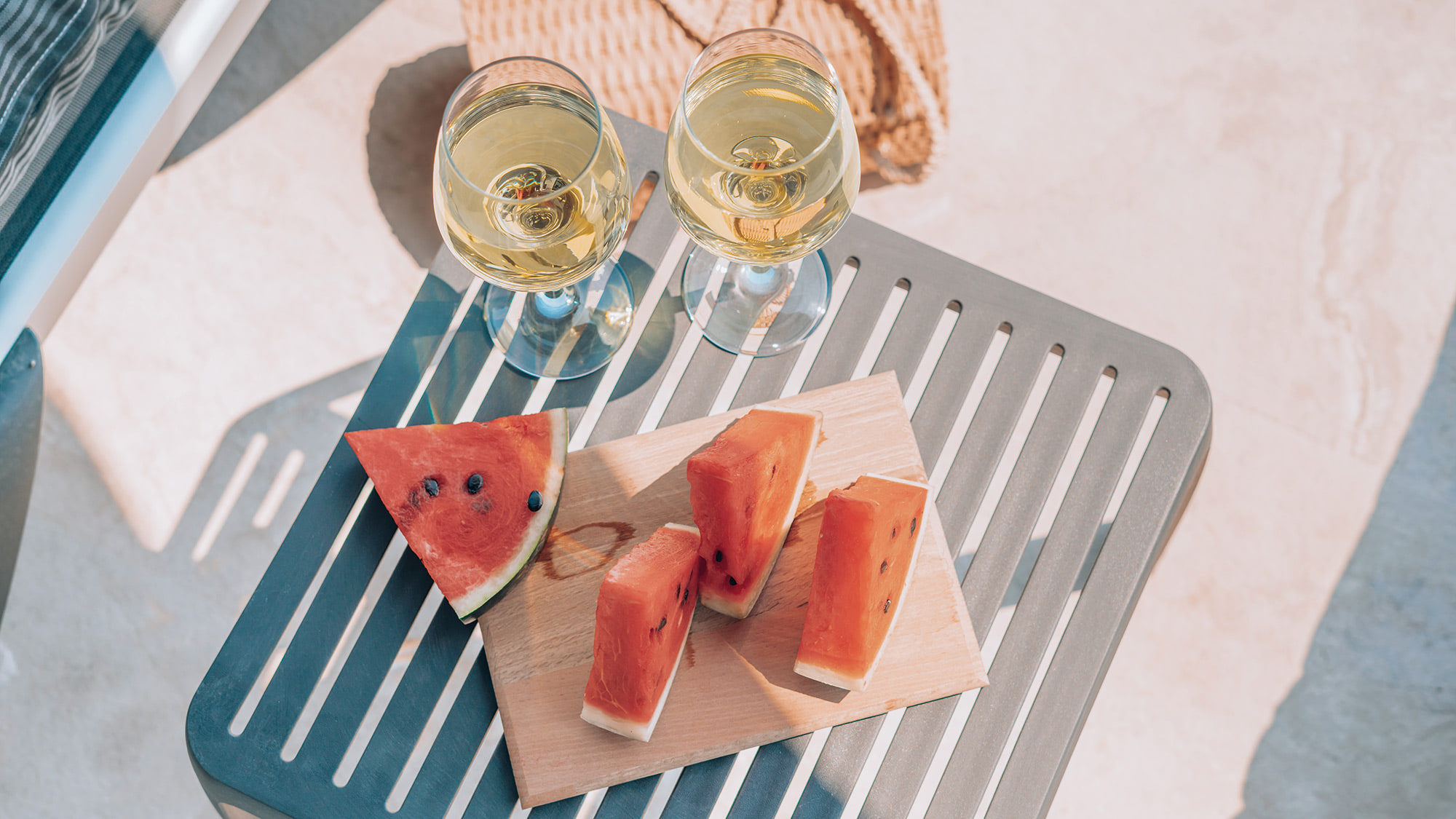 Gut gekühlter Wein