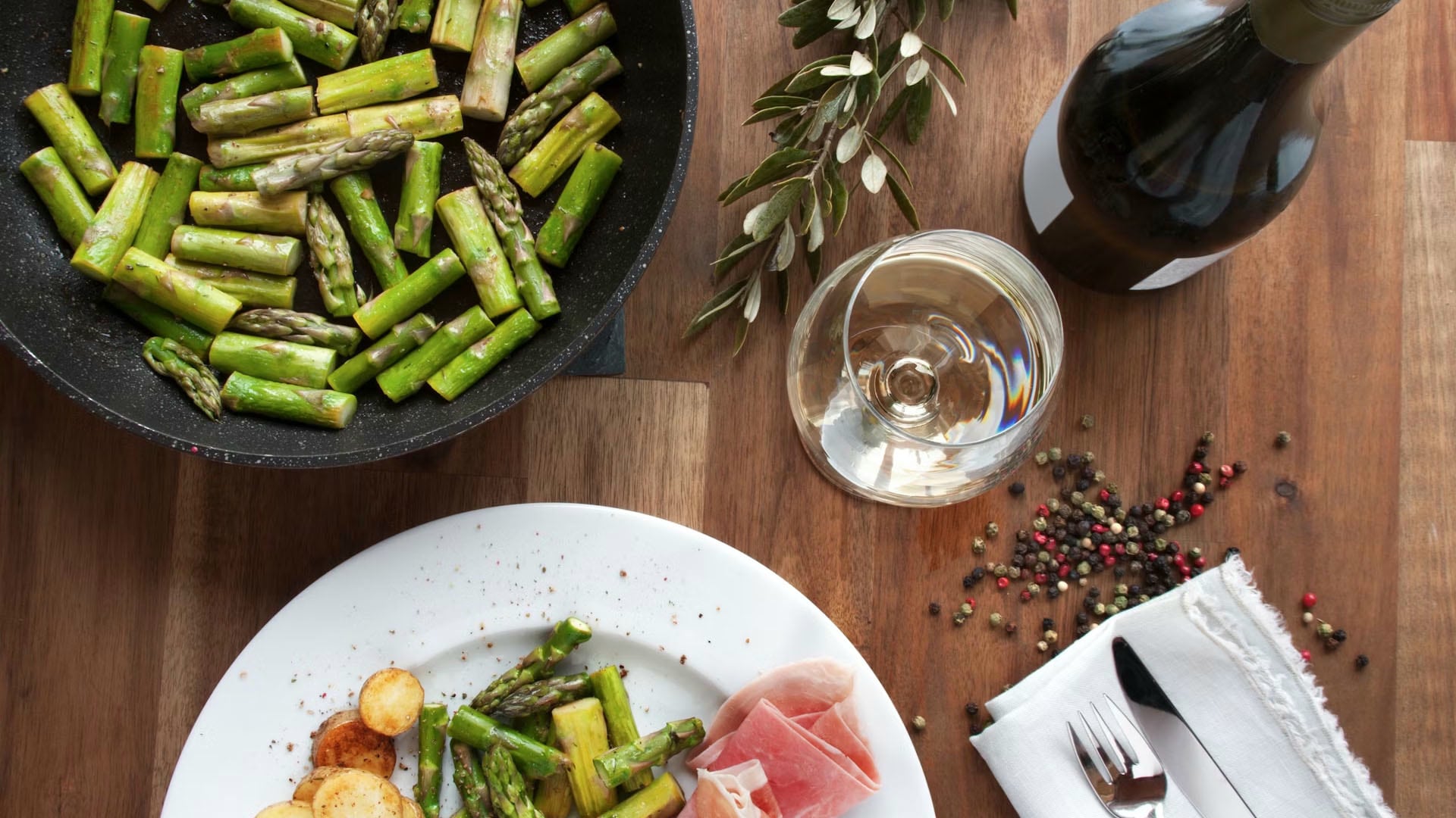 Weinempfehlungen zu Spargel